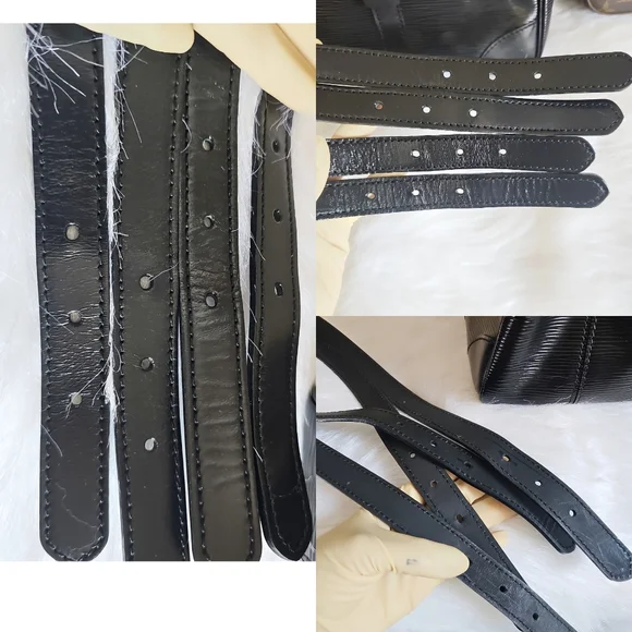 🔥😍 Like New- Beautiful Condition 🔥 😍 Authentic Louis Vuitton Bag Epi Black - Picture 10 of 16
